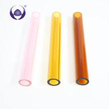 Factory direct sales colored high borosilicate glass tube pipes